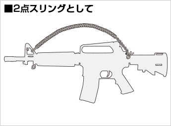 2点スリングとして